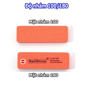 2 cái Buffer chà móng chữ nhật (NailShine)