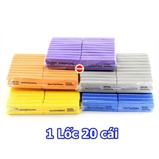2 cái Buffer chà móng chữ nhật (NailShine)