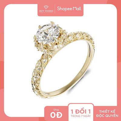 Nhẫn Nữ NDINO288 Vàng Tây Huy Thanh Jewelry