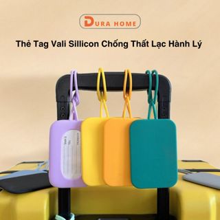 Thẻ Tên Vali Du Lịch, Thẻ Tag Vali Sillicon Chống Thất Lạc Hành Lý