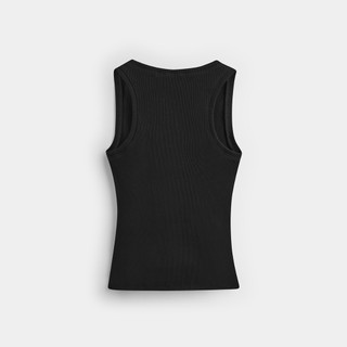 ELEVEN - Áo nữ Tank top Anagram màu Đen