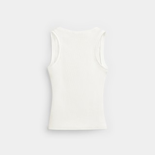 ELEVEN - Áo nữ Tank top Anagram màu Trắng