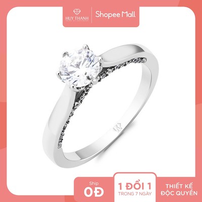 Nhẫn Nữ NDINO229 Vàng Tây 14k Huy Thanh Jewelry