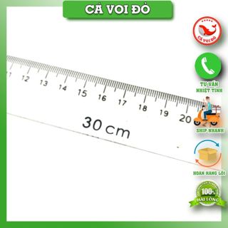 Thước kẻ trắng eras 30cm + 20cm (E905 +E904)