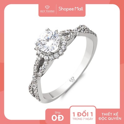 Nhẫn nữ NDINO230 Vàng Tây 14k Huy Thanh Jewelry