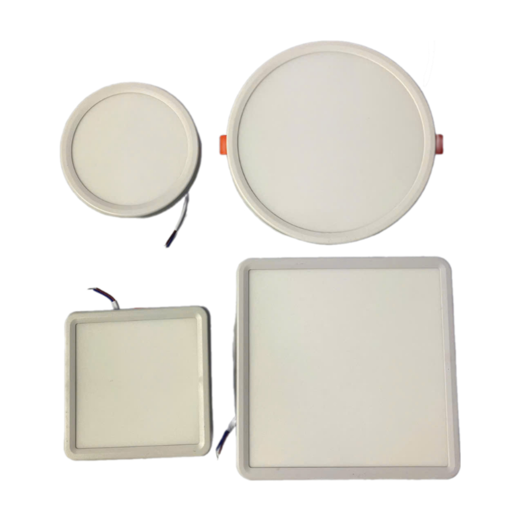 ĐÈN LED ÂM TRẦN ĐA NĂNG 8W - 15W TRÒN / VUÔNG ESNCO