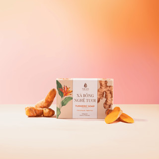 Xà bông nghệ Mela – Giúp làm sạch, hỗ trợ sáng da và ngăn ngừa mụn 100g  ML05