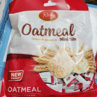 Bánh yến mạch sữa Oatmeal Mini Bite Richy 40g, 250g