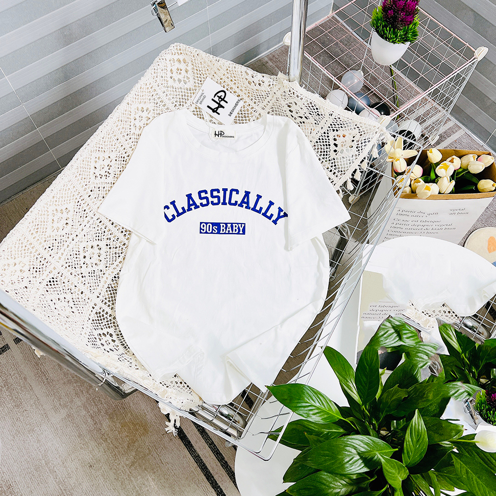 [40~70kg] Áo Thun Thái Nữ Cotton 100% Mịn Mát Chữ Cách Điệu Xinh [Mã A07], Phong Cách, Cá Tính, Độc Đáo [90s Baby] | BigBuy360 - bigbuy360.vn