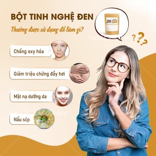 Tinh Bột Nghệ Đen Nguyên Chất 1kg