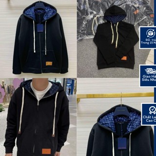 Áo hoodie LV phối màu cực nét chát liệu dày dặn chuẩn loại 1_áo hoodie unisex nam nữ