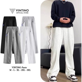 Quần Nỉ Nam Ống Suông Rộng Thể Thao Vải Cotton 2 Da Co Giãn Nam Nữ Track Pants Unisex VINTINO Q2DA