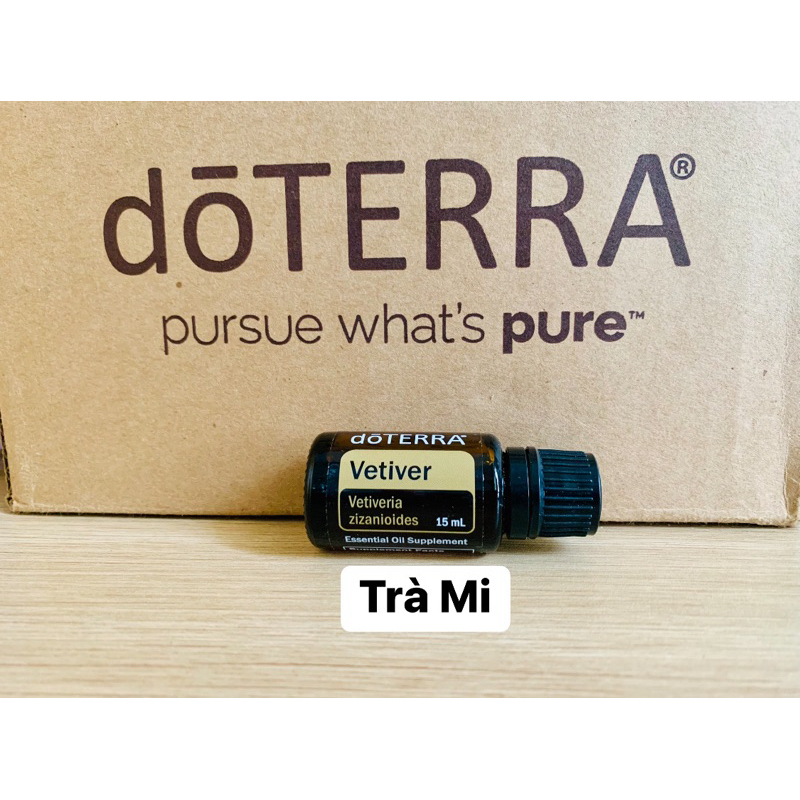 Tinh dầu Vetiver cỏ Hương bài doTERRA USA - doTERRA Essential Oil - Vetiver Oil 15ml