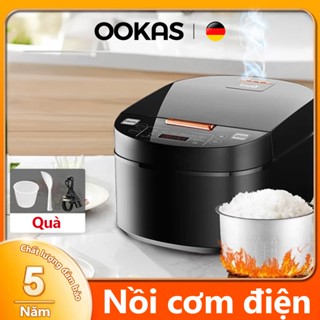 OOKAS Nồi cơm điện đa năng gia dụng 6L dung tích lớn 220V Tích Chảo Chống Dính Tản Nhiệt Đồng Đều Nấu Nhanh Nấu Súp Và