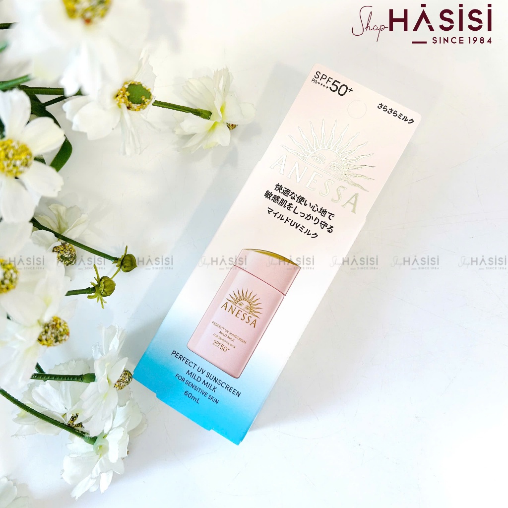 Sữa Chống Nắng SHISEIDO - Anessa UV Sunscreen Mild Milk SPF50+/PA++++ 60ml