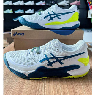   Chính Hãng SALE  Giày Tennis Asics Gel-Resolution 9 Pickleball Thể Thao - Tặng Tất Vớ 