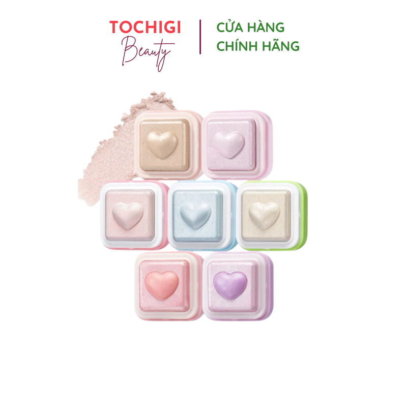 Phấn Bắt Sáng COLORGRAM Milk Bling Heartlighter Highlighter (2.2g)