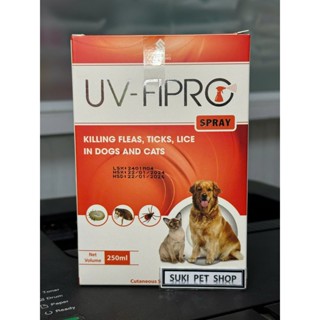 XỊT VE RẬN, BỌ CHÉT CHO CHÓ MÈO UV - FIPRO