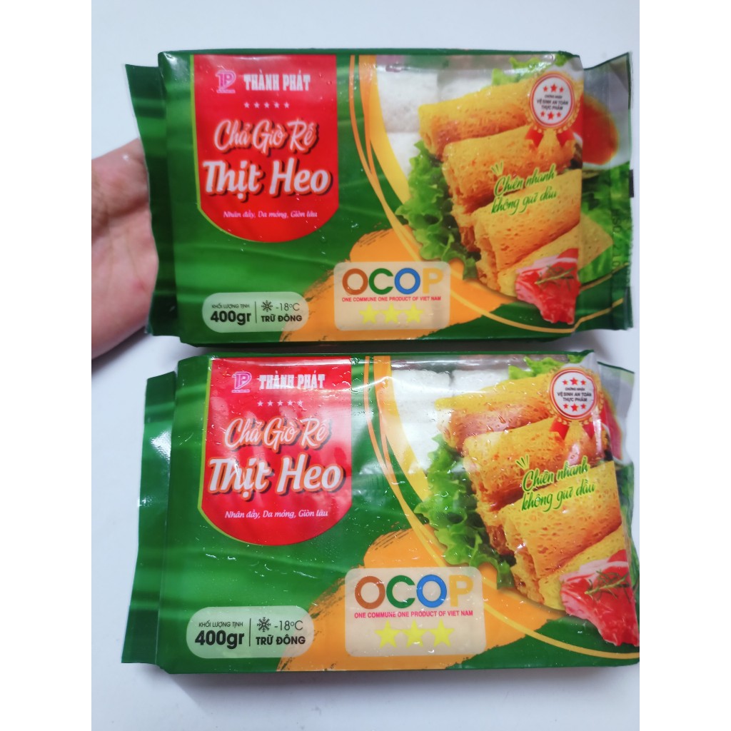 Chả giò Rế nhân thịt heo 400g