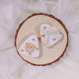 Kẹp tóc thêu tay handmade cho bé