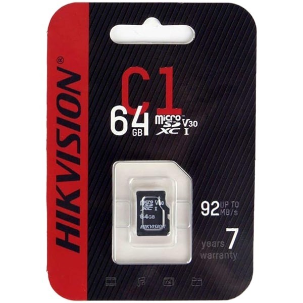 Thẻ Nhớ Hikvision 64Gb Class 10 - Bảo hành 7 năm