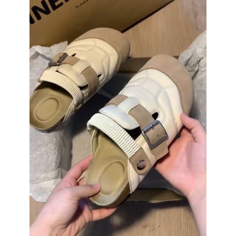 Dép cross sục nữ Slip-on phong cách Hàn Quốc ( FULLBOX QCC 2024 ) | BigBuy360 - bigbuy360.vn