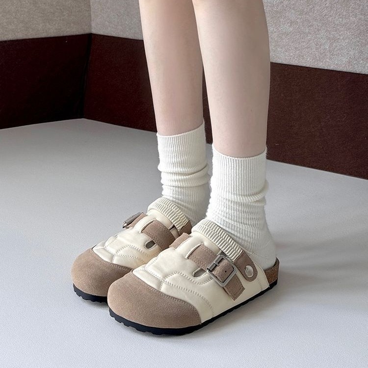 Dép cross sục nữ Slip-on phong cách Hàn Quốc ( FULLBOX QCC 2024 ) | BigBuy360 - bigbuy360.vn