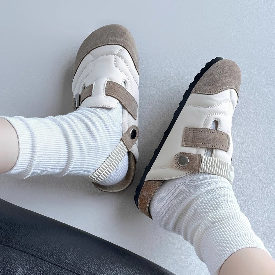 Dép cross sục nữ Slip-on phong cách Hàn Quốc ( FULLBOX QCC 2024 ) | BigBuy360 - bigbuy360.vn