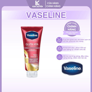 (Chính hãng) Sữa Dưỡng Thể Vaseline Gluta Hya Đỏ 70X Pro Age Thái Lan 300ml