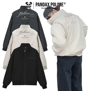Varsity bomber jacket nam nữ áo khoác dạ local brand form rộng bóng chày cặp đôi unisex oversize dày dặn Pandax Polime