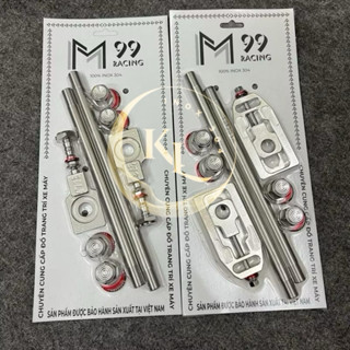 COMBO CỐT BÁNH TRƯỚC SAU KÈM PAS TĂNG SÊN GẮN CHO DÒNG XE WAVE NHỎ, DREAM, FULED