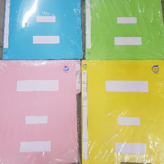 10 FILE GIẤY HÀN QUỐC / BÌA GIẤY KẸP TÀI LIỆU / FILE LỆCH A4 / Bộ 10 chiếc