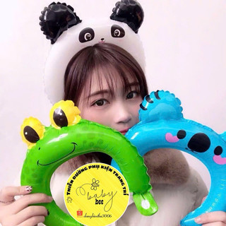Bờm cài tóc bằng bóng nhiều mẫu