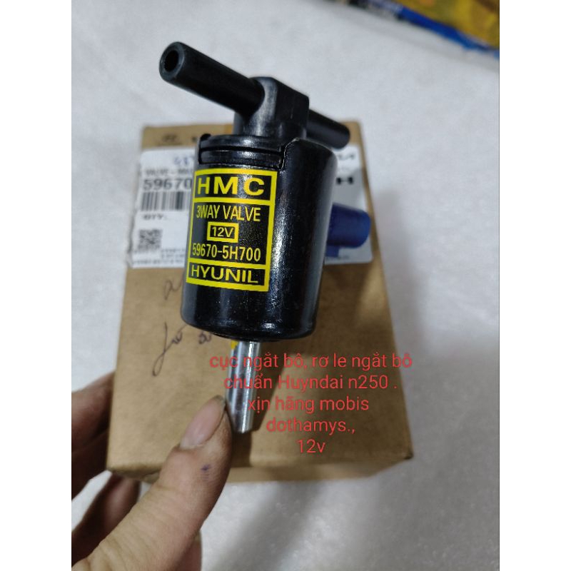Rơ le ngắt bô, cục ngắt bô chuẩn xịn mobis. Hàn Quốc cho N250 12v( Mã 59700- 5H 700)