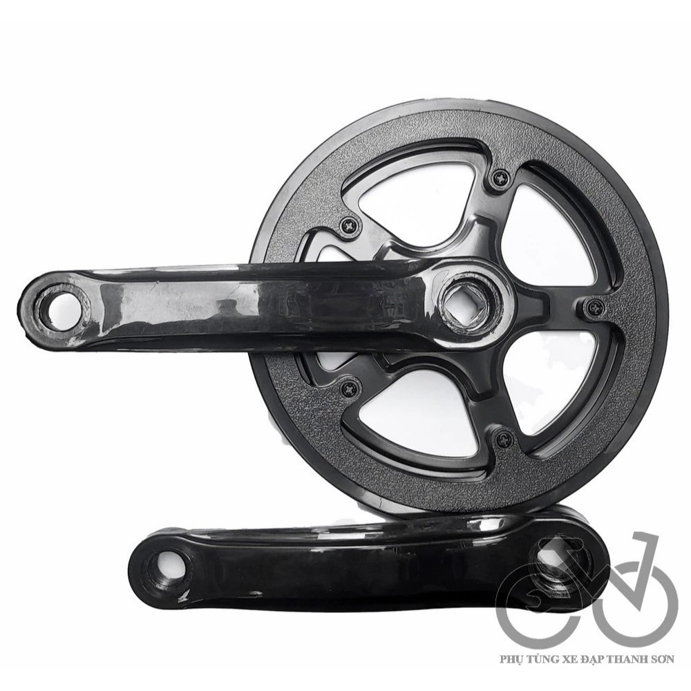 Bộ đùi đĩa 40 răng 1 tầng, đùi dĩa xe đạp fixed gear, đùi dĩa xe đạp 40 răng 1 tầng