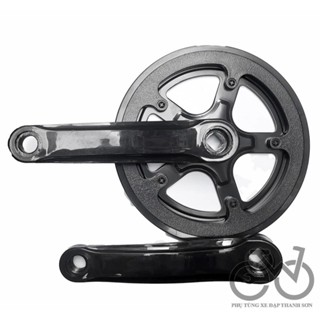 Bộ đùi đĩa 40 răng 1 tầng, đùi dĩa xe đạp fixed gear, đùi dĩa xe đạp 40 răng 1 tầng