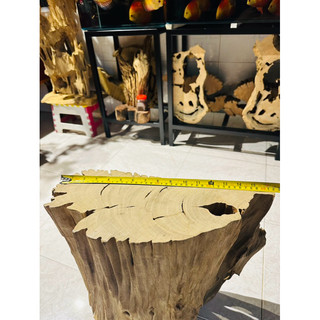 Gỗ lũa làm đôn decor đặt tượng -  (ship hoả tốc tphcm )