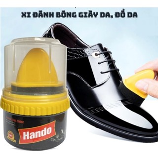  Hộp Xi Kem Đánh Bóng GIày Da Đồ Da Cao Cấp Hando 60g 
