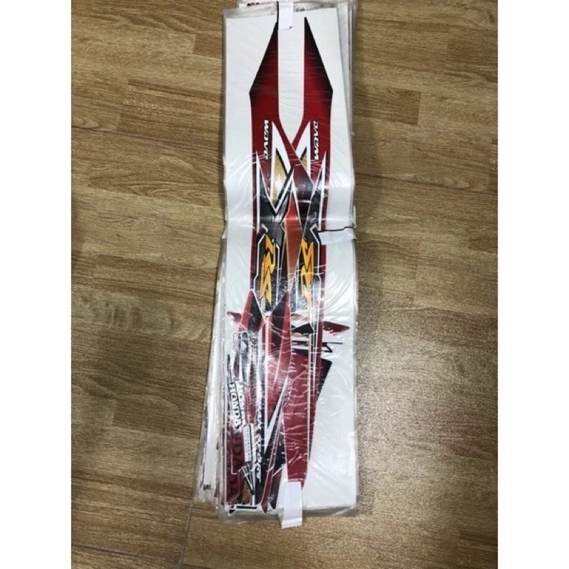 Tem dán 3 lớp xe Wave RSX 110 (tem zin theo xe chính hãng Honda )