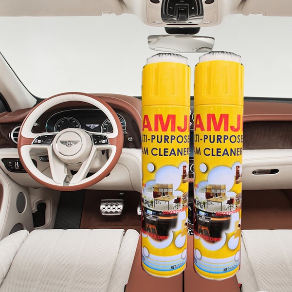 Xịt Vệ Sinh Nội Thất Ô Tô, Vô lăng, ghế da-Chai Xịt Bọt Tuyết CAMEL / DYRAMID / Foam Cleaner / Multi