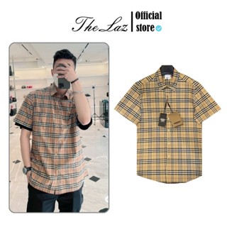 Áo sơmi BBR kẻ sọc V1 giới tính tiên tiến nhất - Áo sơmi nam nữ sọc, chất vải cao cấp THE.LAZ