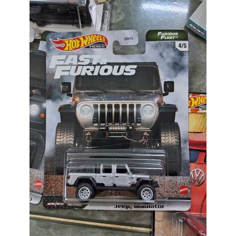 HOT WHEELS PREMIUM JEEP GLADIATOR FAST AND FURIOUS