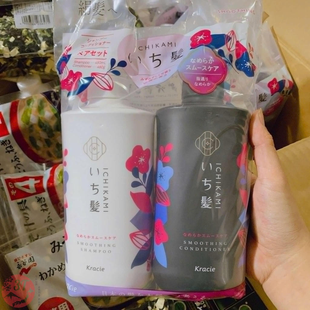 Bộ dầu gội + xả Ichikami – Nhật Bản