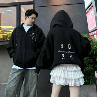 Áo Hoodie Zip NQ30 SQUARE Form Boxy CHỮ THÊU Áo Khoác Nỉ Form Rộng Đủ Size Nam Nữ Unisex MimiShop