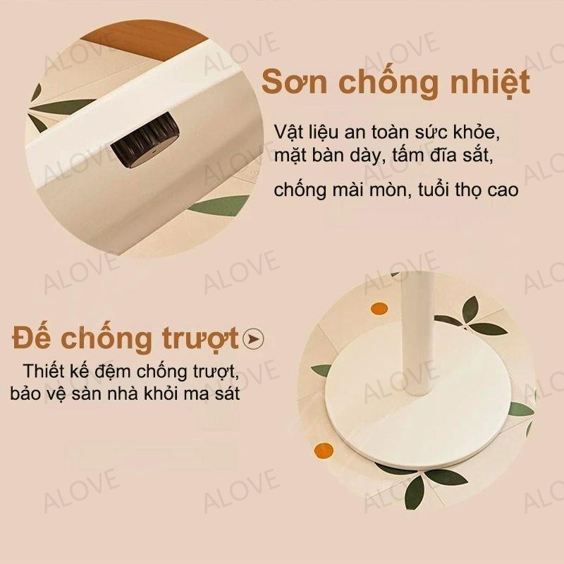 ALOVE Bàn Tròn Phong Cách Bắc Âu Bàn Họp Đơn Giản Bàn Cà Phê Bàn Trà Phòng Khách Bàn Sofa | BigBuy360 - bigbuy360.vn