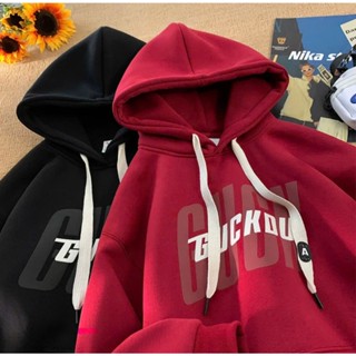 Áo hoodie in chữ GUCKDU chất nỉ bông cao cấp form rộng unisex mặc cực đẹp, mặc áo đôi hoodie