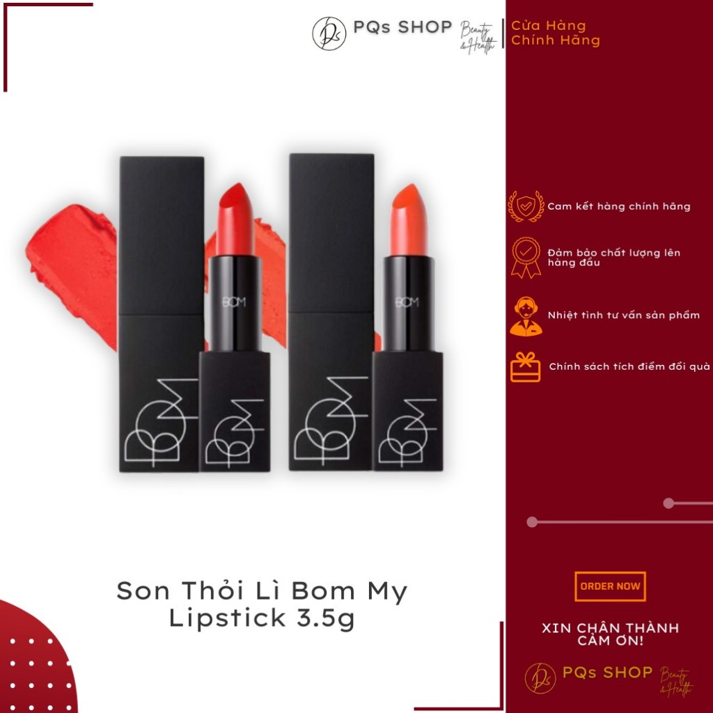 Son Thỏi Lì Bom My Lipstick 3.5g