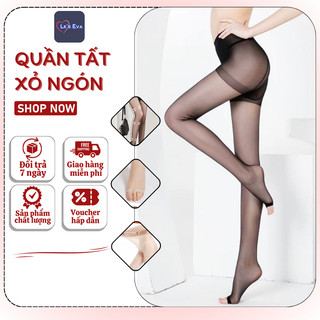 Quần tất nữ hở ngón siêu dai mềm mịn, Quần tất xỏ ngón quyến rũ siêu mỏng dai QT12 - Leeva Store