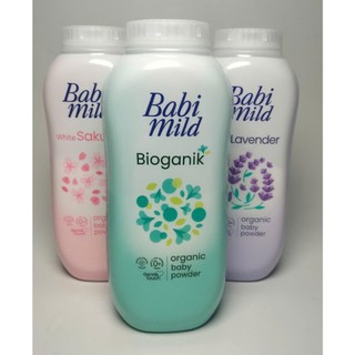 (Hàng mới) Phấn rôm BABI MILD cao cấp cho bé 160g