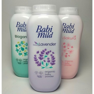 (Hàng mới) Phấn rôm BABI MILD cao cấp cho bé 160g